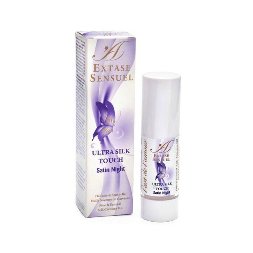 Extase sensual - óleo de massagem noite ultra silk touch sat