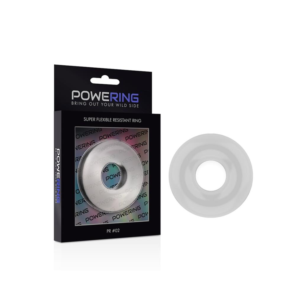 Powering - anel para o pênis super flexível e resistente 4,5