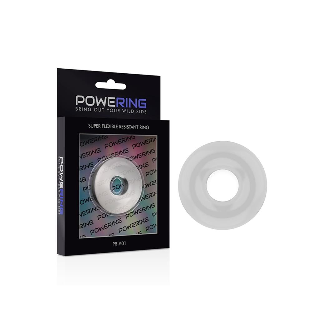 Powering - anel para o pênis super flexível e resistente 3,5