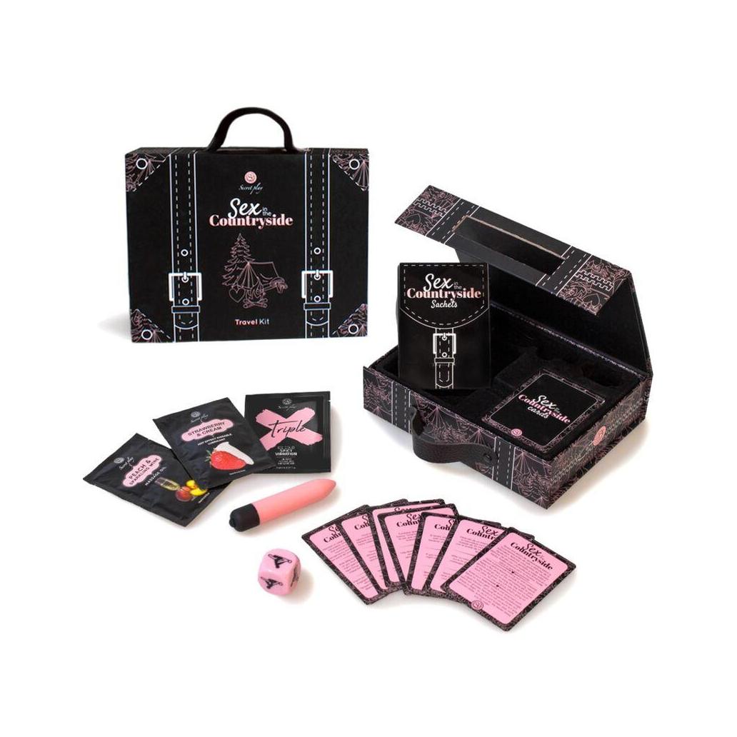 Secretplay - kit de viagem sexo no campo (es/en/de/fr/nl/pt)