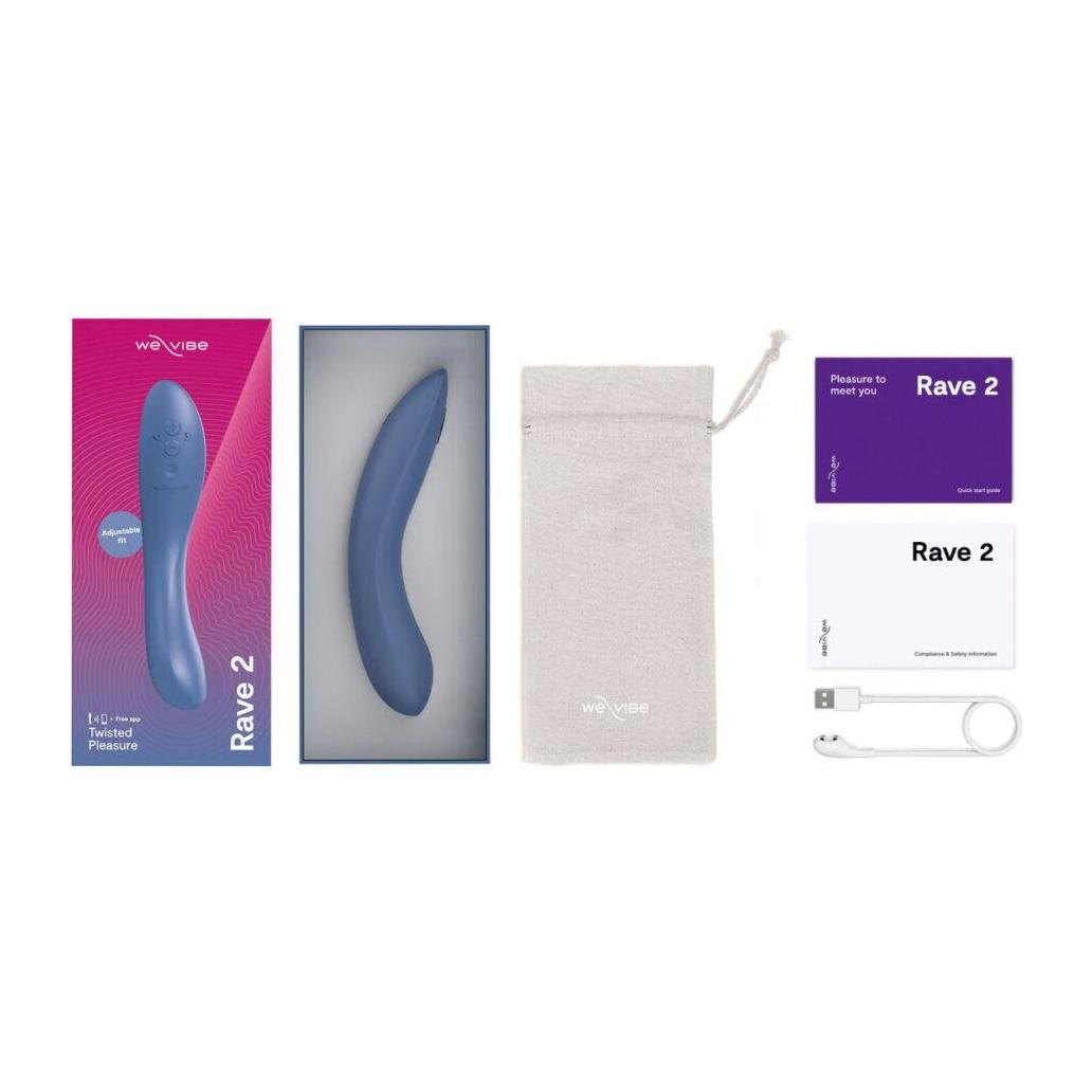 We-vibe - rave 2 vibrador g-spot azul