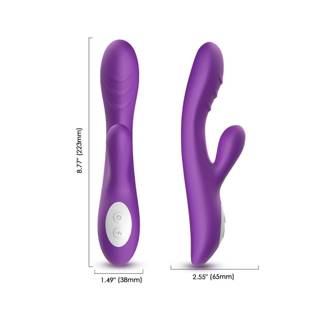 Armony - vibrador spark efeito calor roxo