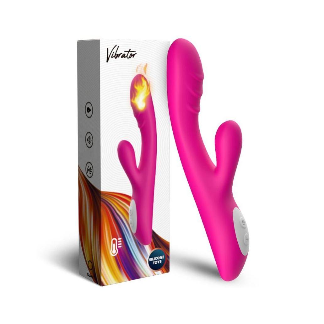 Armony - vibrador spark efeito calor fúcsia