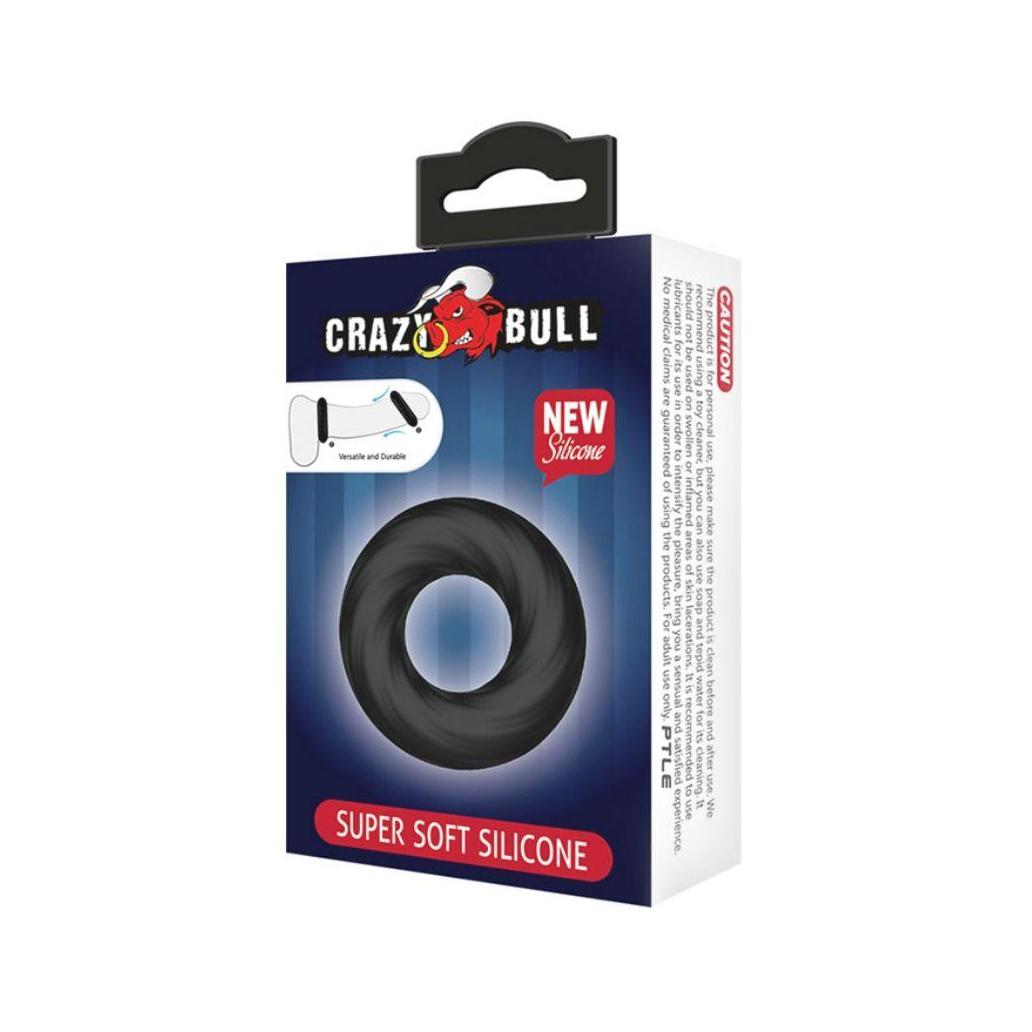 Crazy bull - anel de silicone super macio