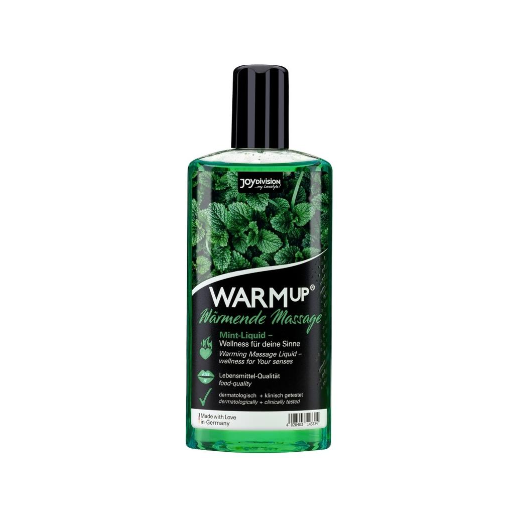 V gel de massagem aquecente warmup menta 150 ml