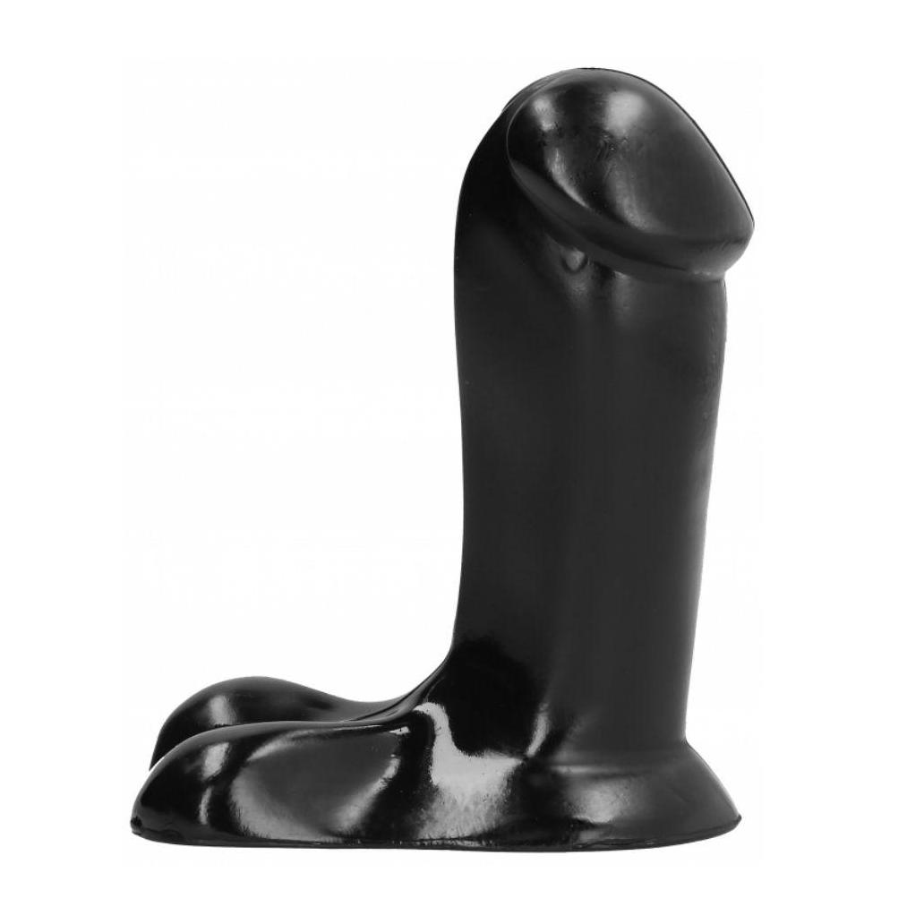 All black - dildo realístico 14 cm