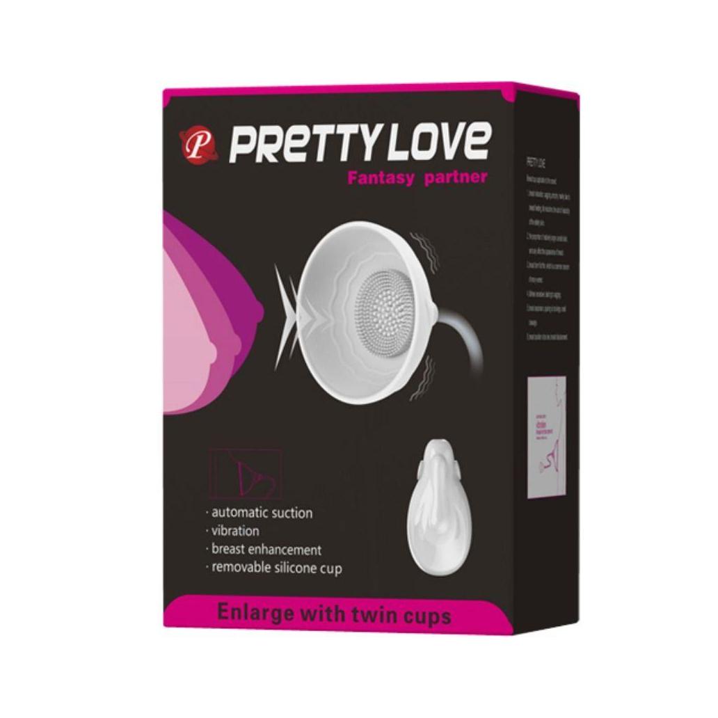 Pretty love - estimulador de bico de flirtao parceiro de fan