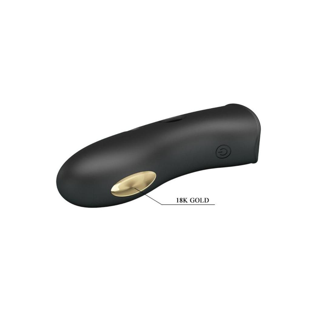 Pretty love - capa de dedo eletroestimulador preta marico