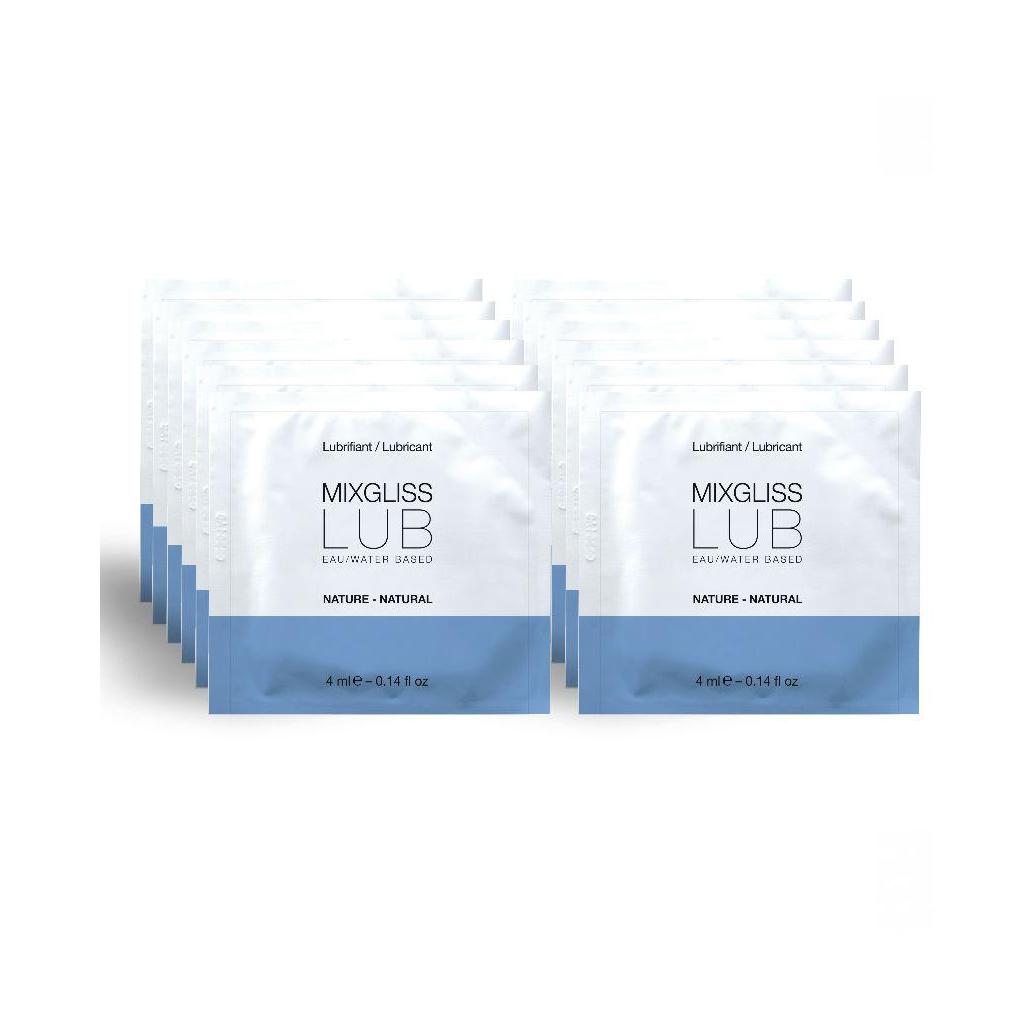 Mixgliss - lubrificante natural base de gua 12 dose única 4