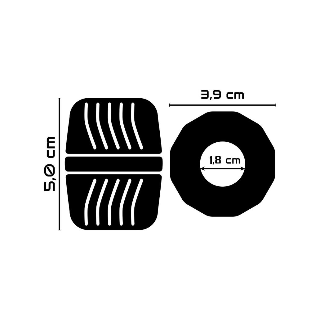 Powering - anel para o pénis super flexível e resistente 5 c