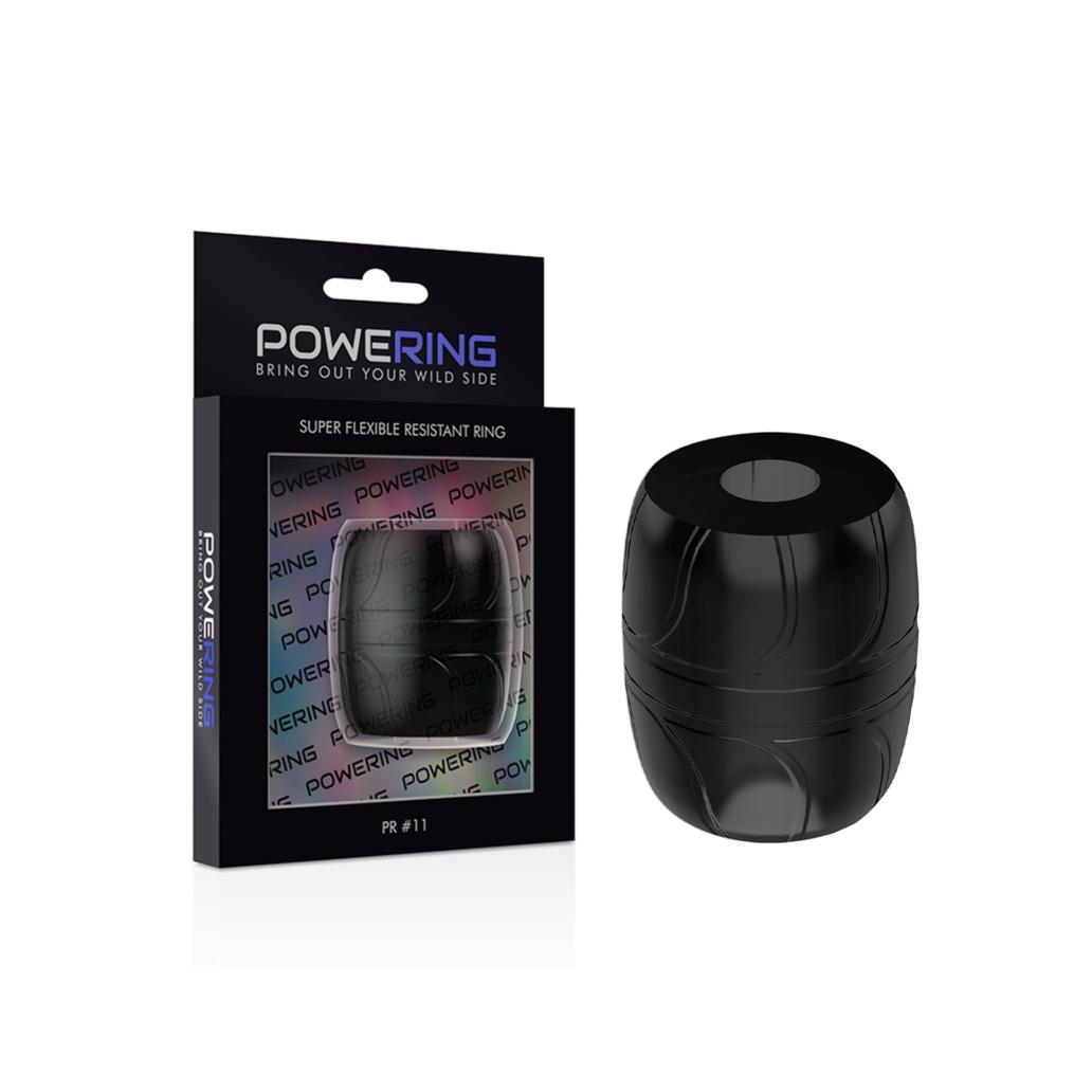 Powering - anel para o pénis super flexível e resistente 5 c