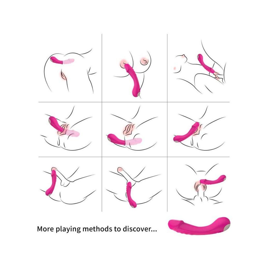 Armony - dildo vibrador g-spot silicone roxo