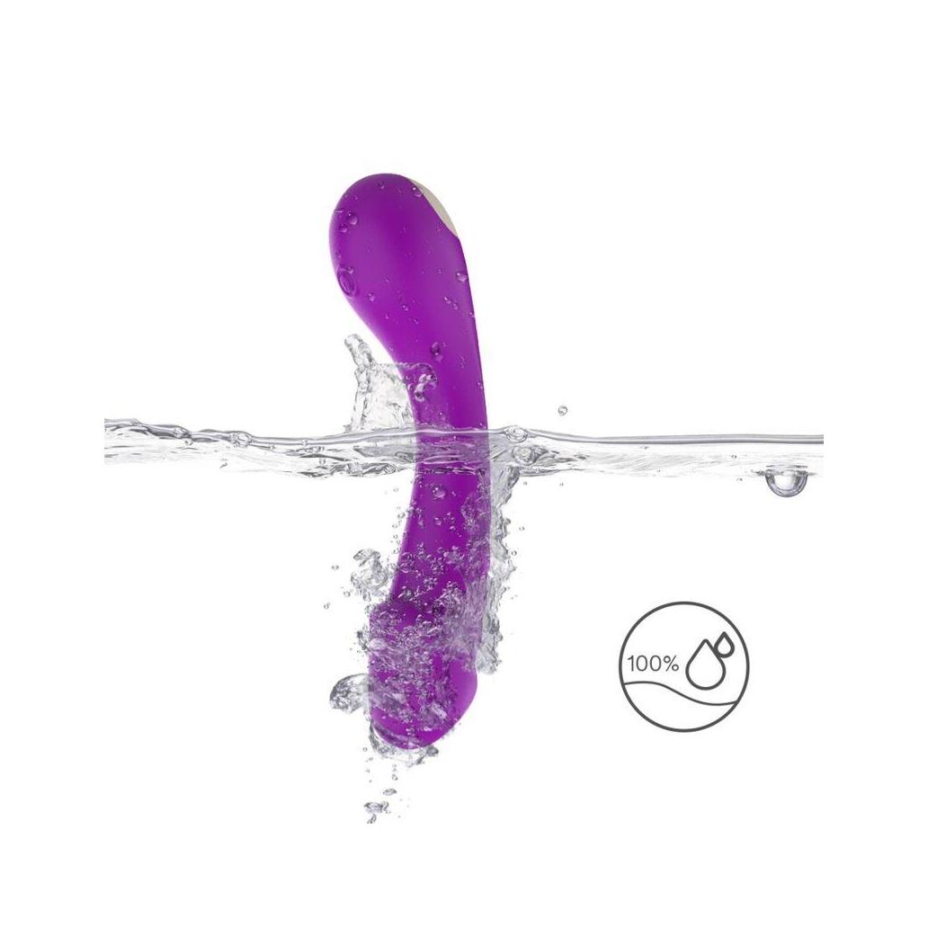 Armony - dildo vibrador g-spot silicone roxo