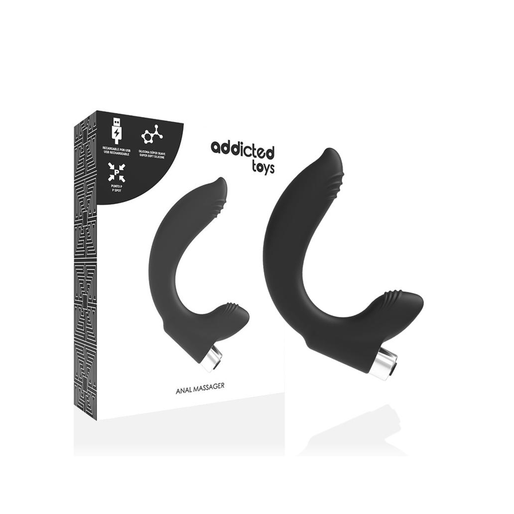 Addicted toys - vibrador prosttico recarregvel modelo 7 - pr