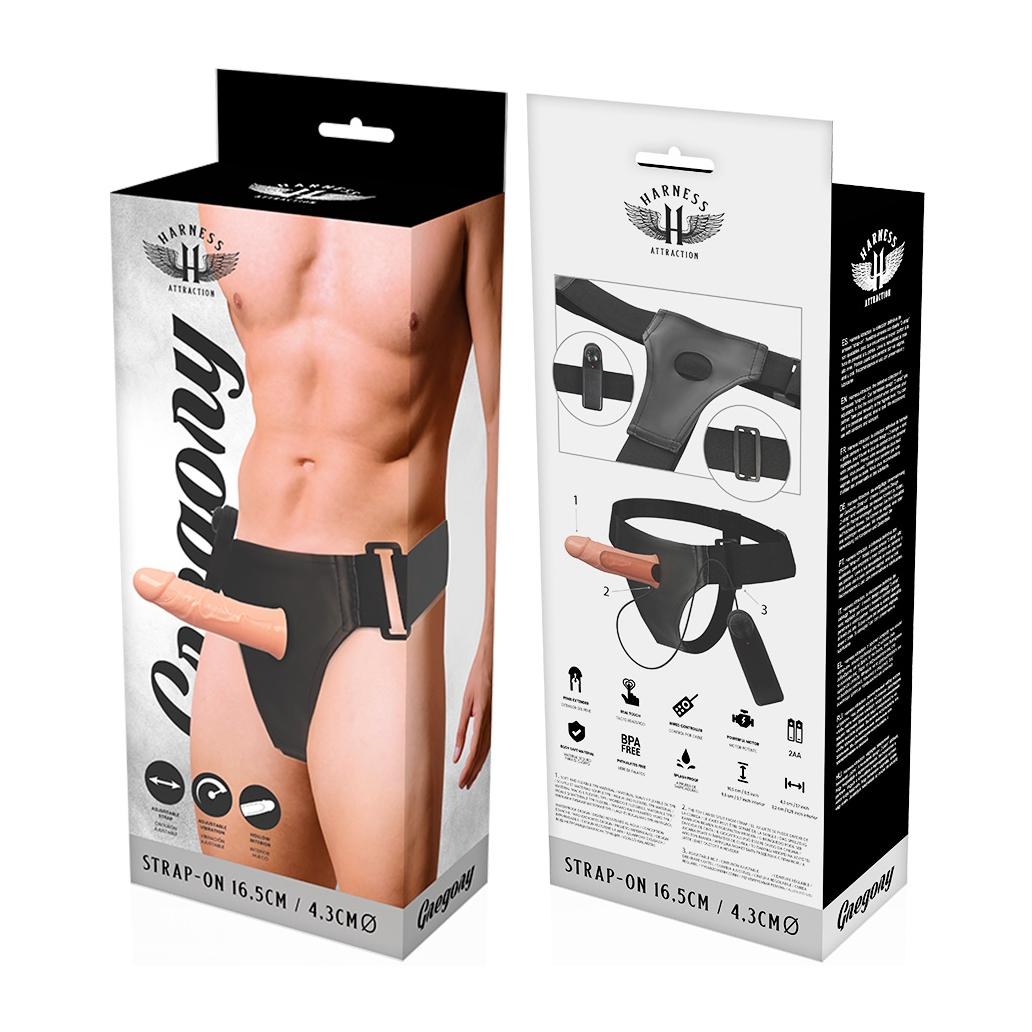 Harness attraction - gregory hollow rnes com vibrador 16.5 c