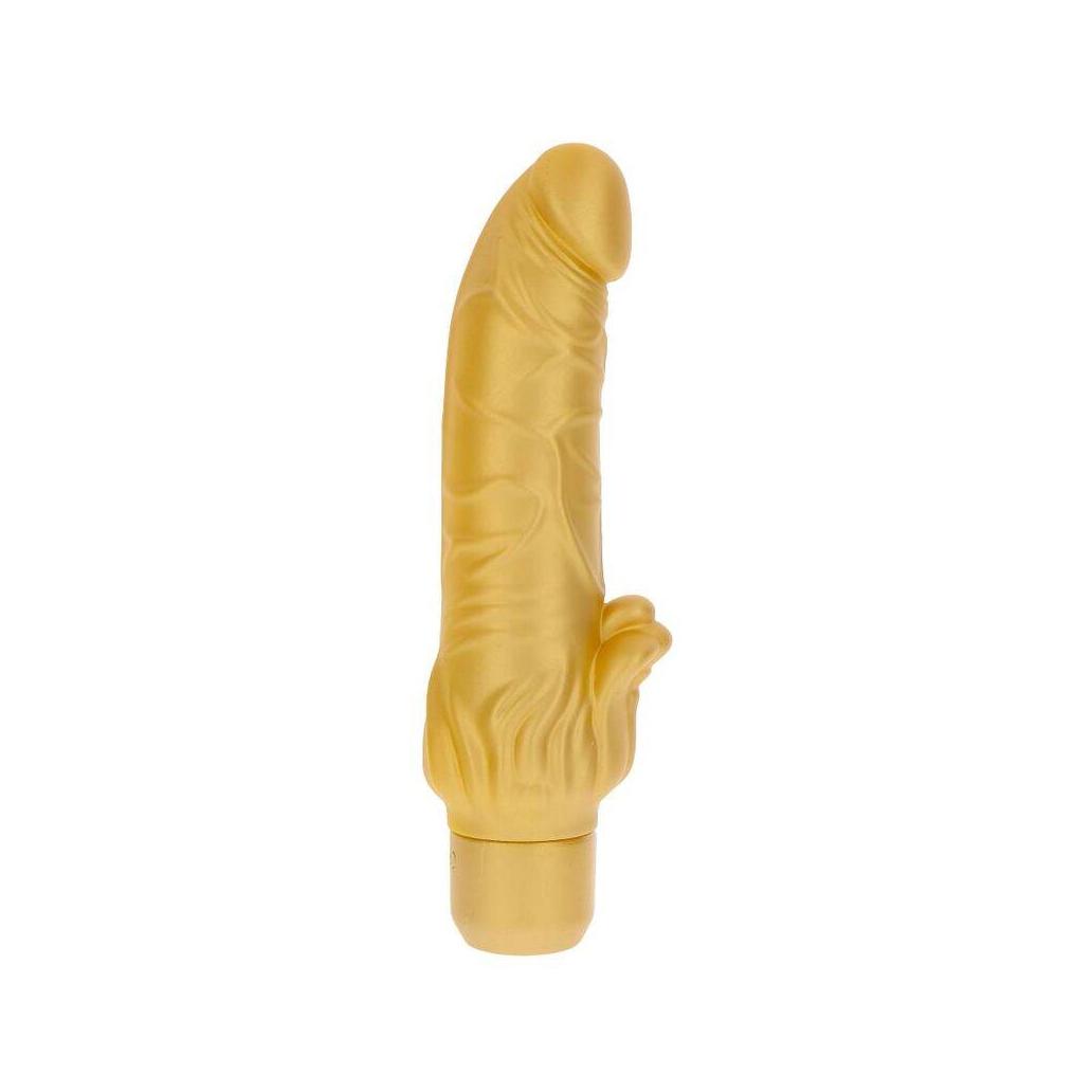 Get real - gold dicker stim vibrador ouro