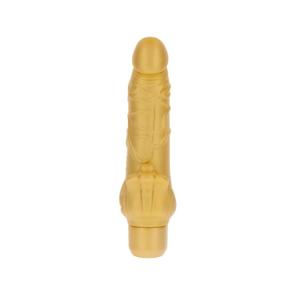 Get real - gold dicker stim vibrador ouro