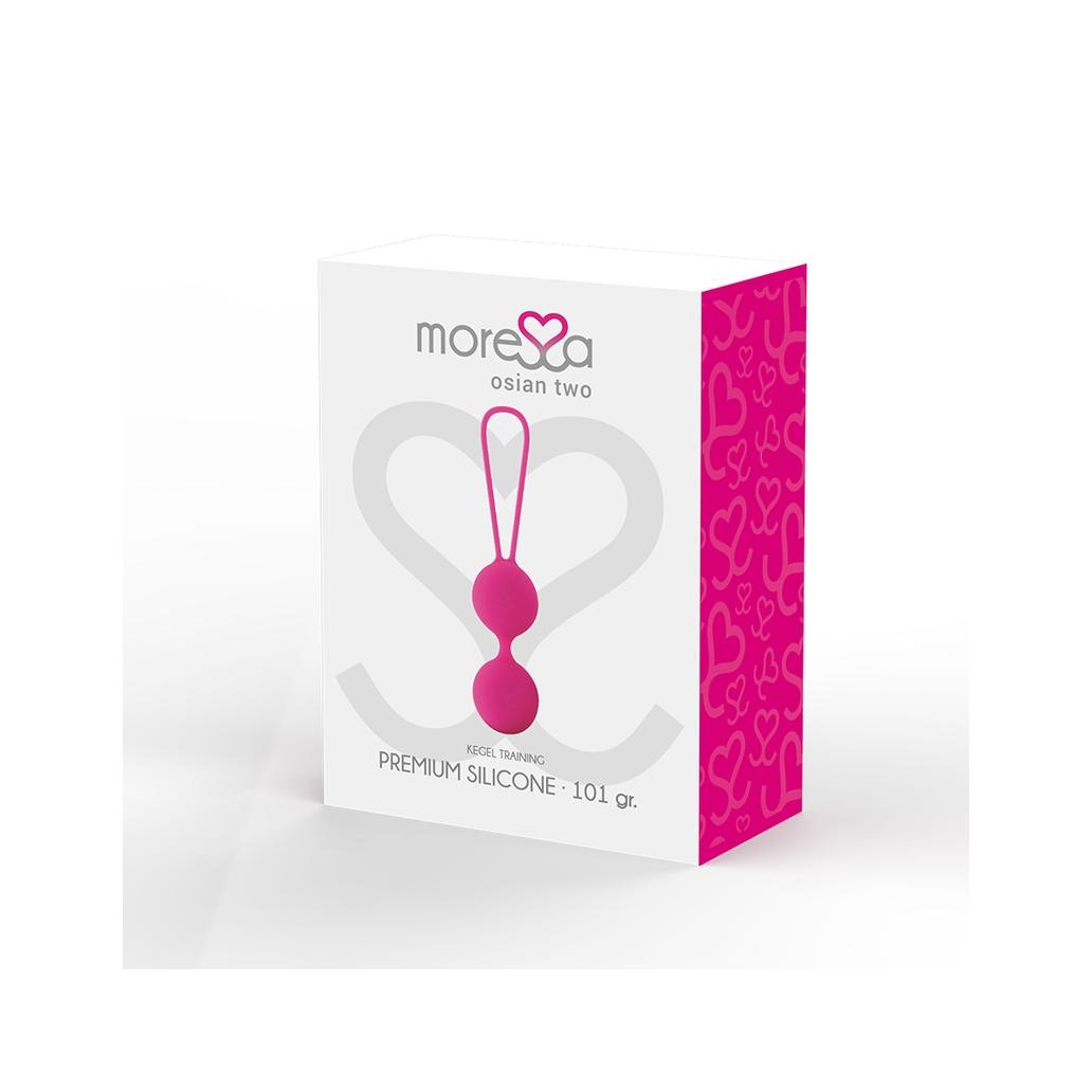 Moressa - osian dois silicone premium rosa