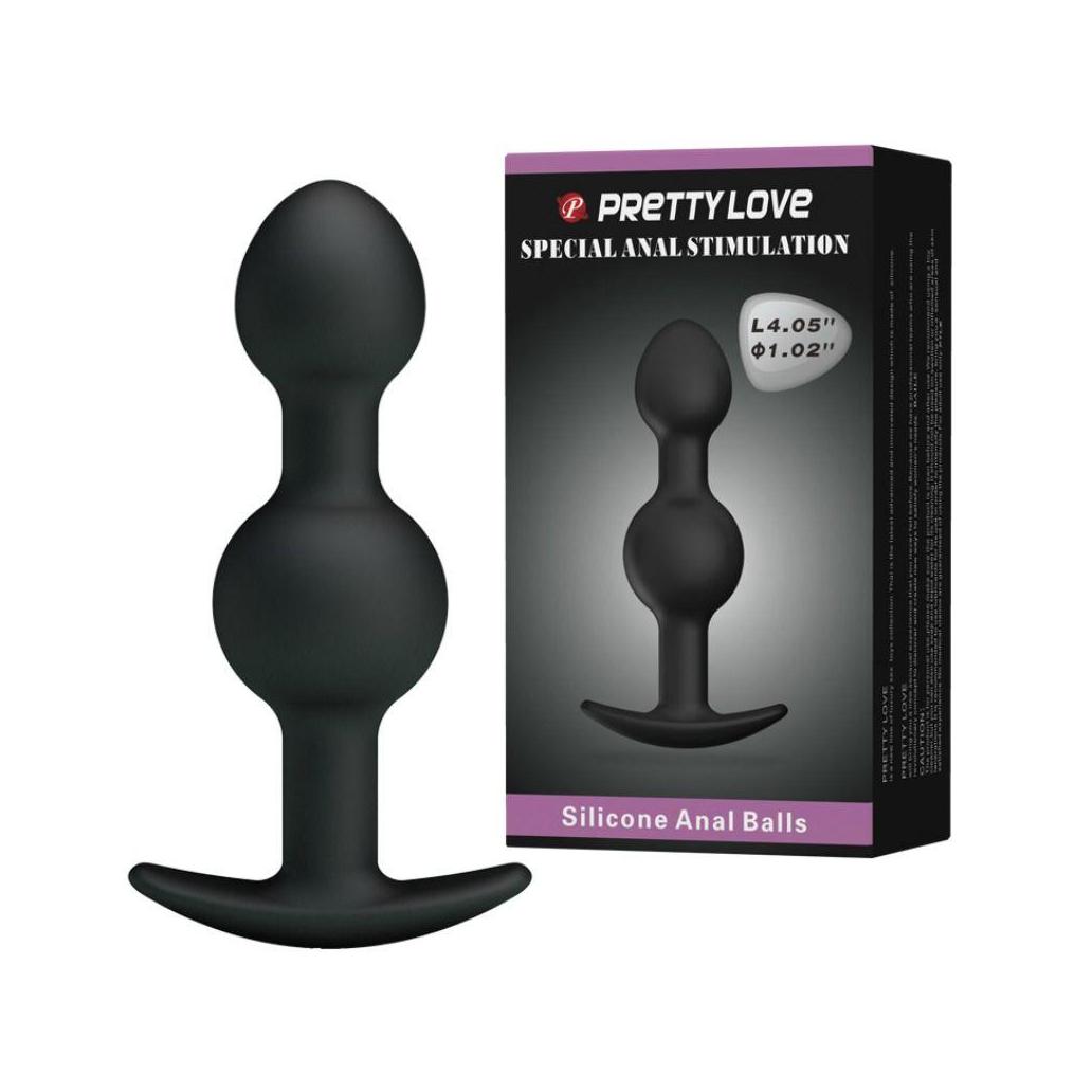 Pretty love - bolas anais de silicone de estimulao especial