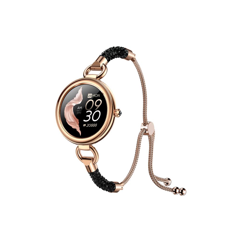 Smartwatch maxcom fw51 crystal com oferta - edição limitada