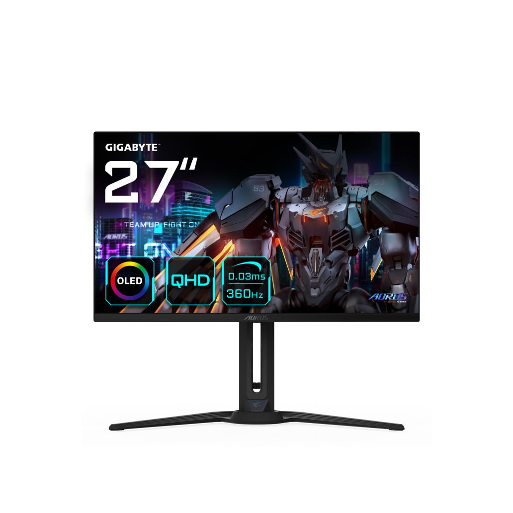 Monitor de jogos gigabyte fo27q3 27" 2560x1440 qhd