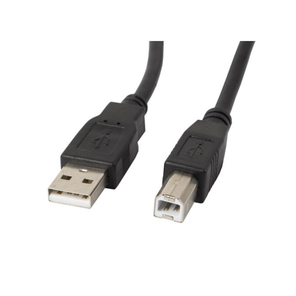 impressora cabo usb Lanberg macho para usb macho preto 0,5 m