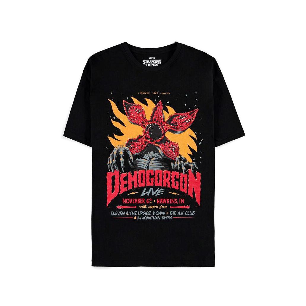 T-shirt do demogorgon de stranger things