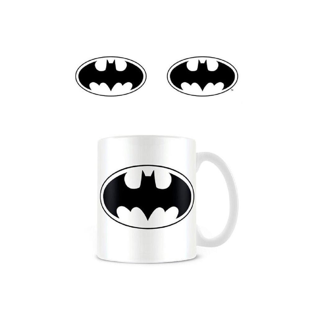 Caneca com logótipo do batman da dc comics