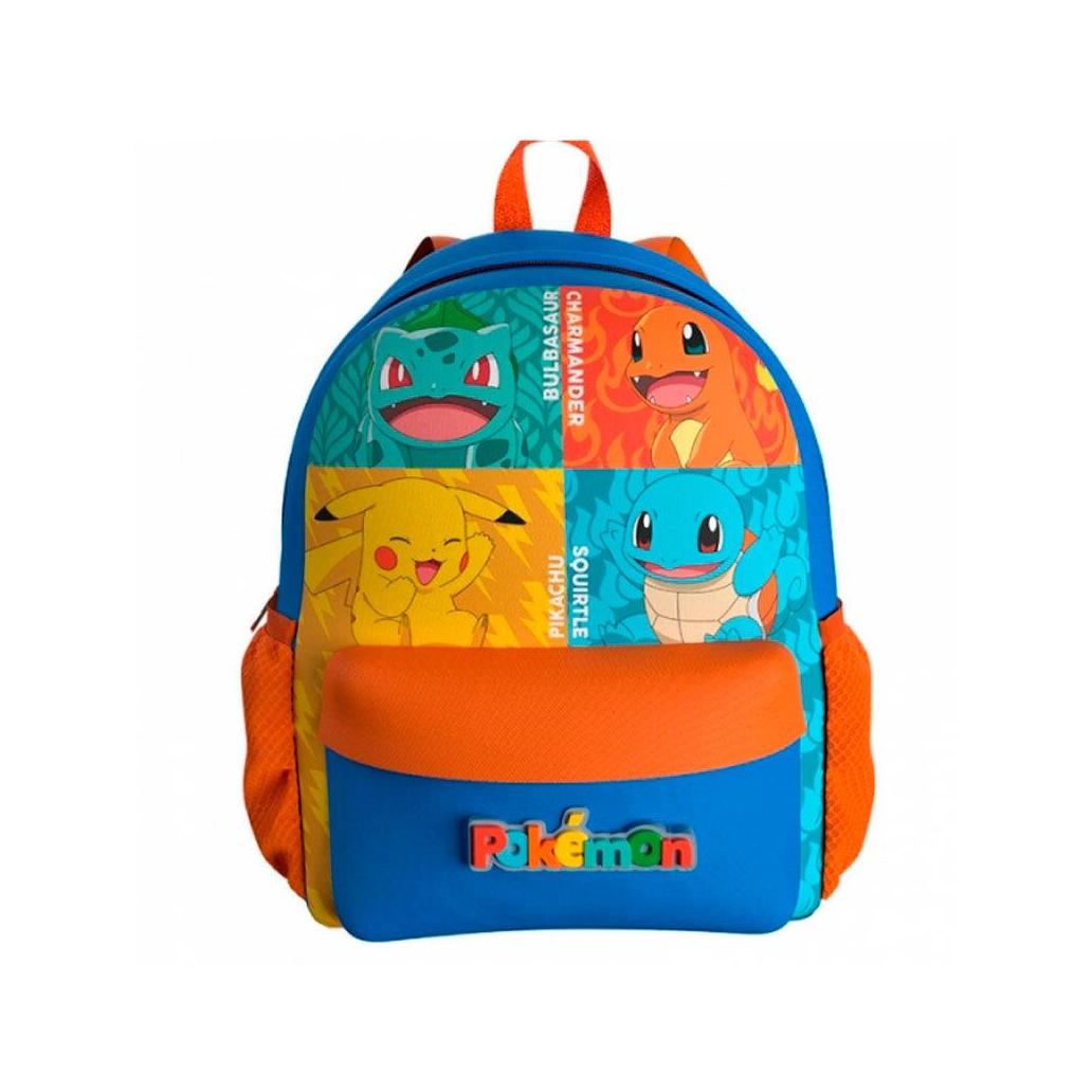 Mochila pokémon starters 40cm