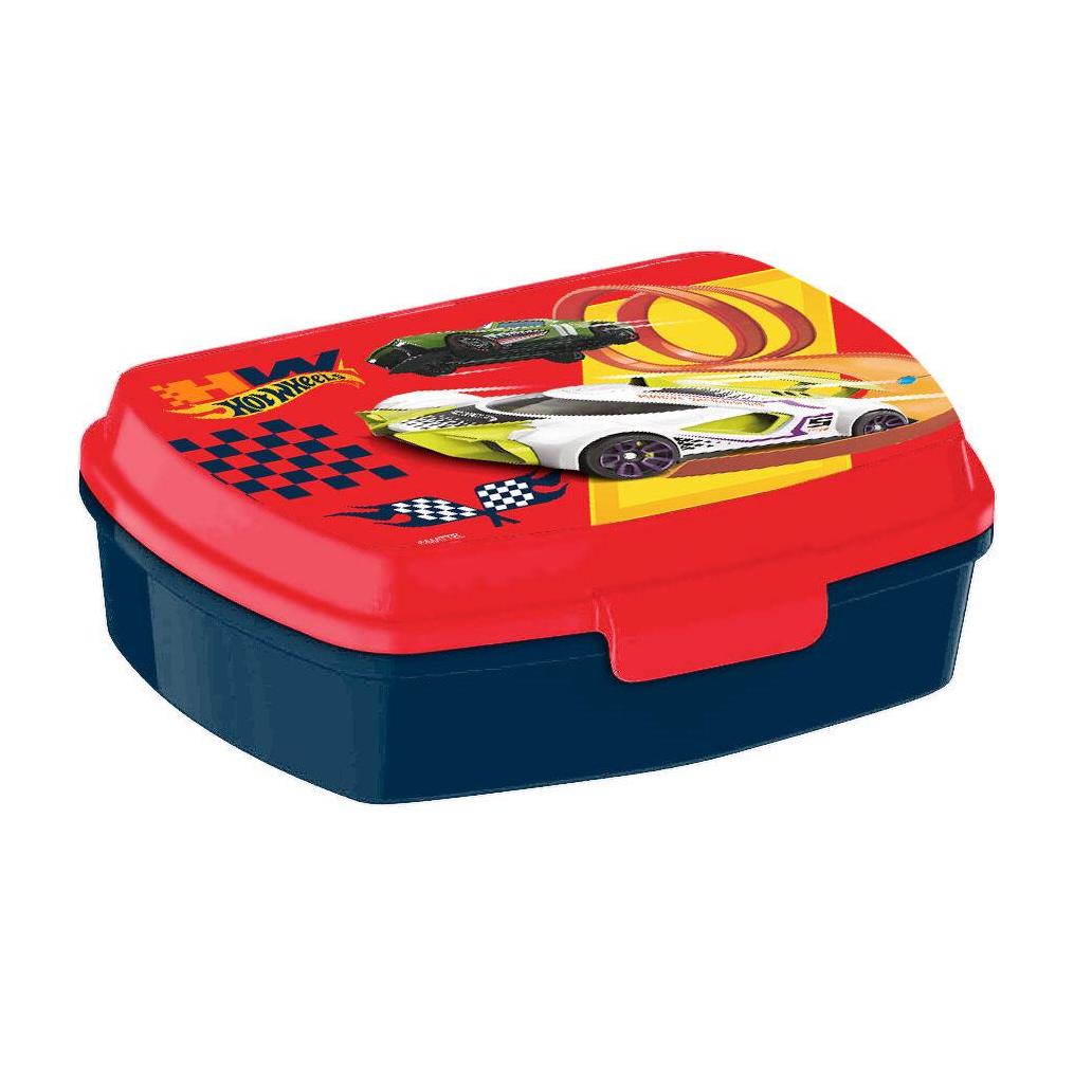 Conjunto lancheira hot wheels + garrafa de alumínio 500ml