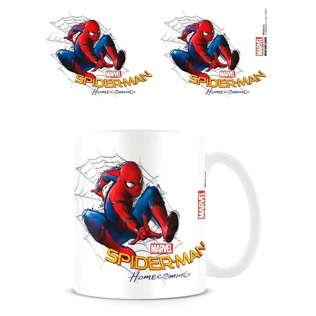 Caneca do homem-aranha da marvel