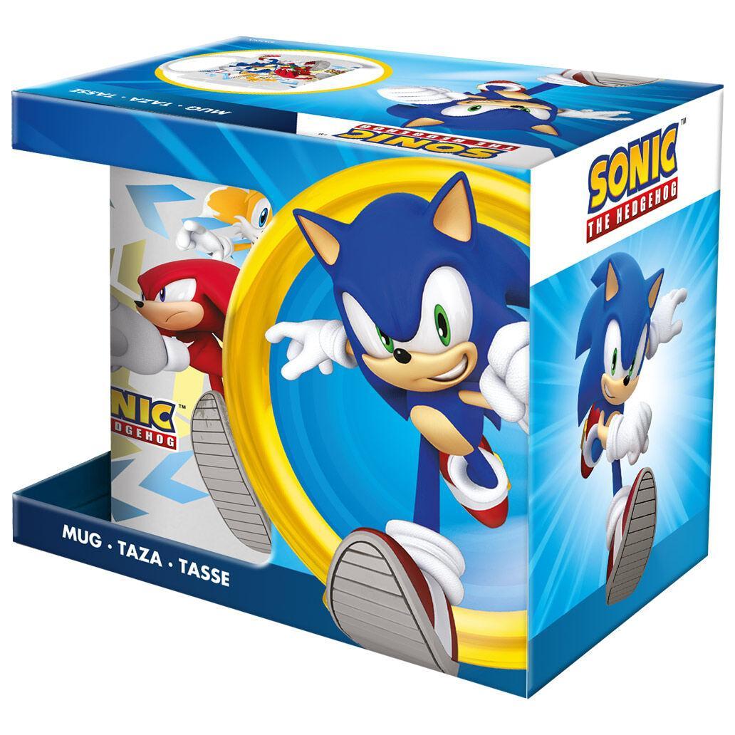 Caneca sonic the hedgehog 325ml