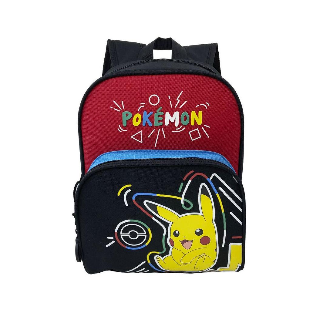 Mochila pokemon pikachu 30cm