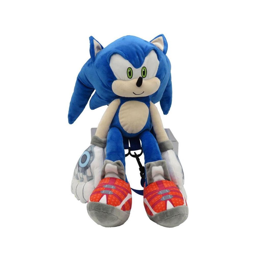 Mochila de peluche sonic the hedgehog 40cm