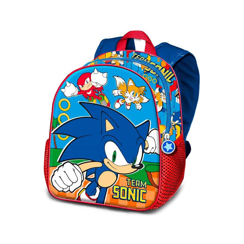 Mochila sonic the hedgehog team 39cm