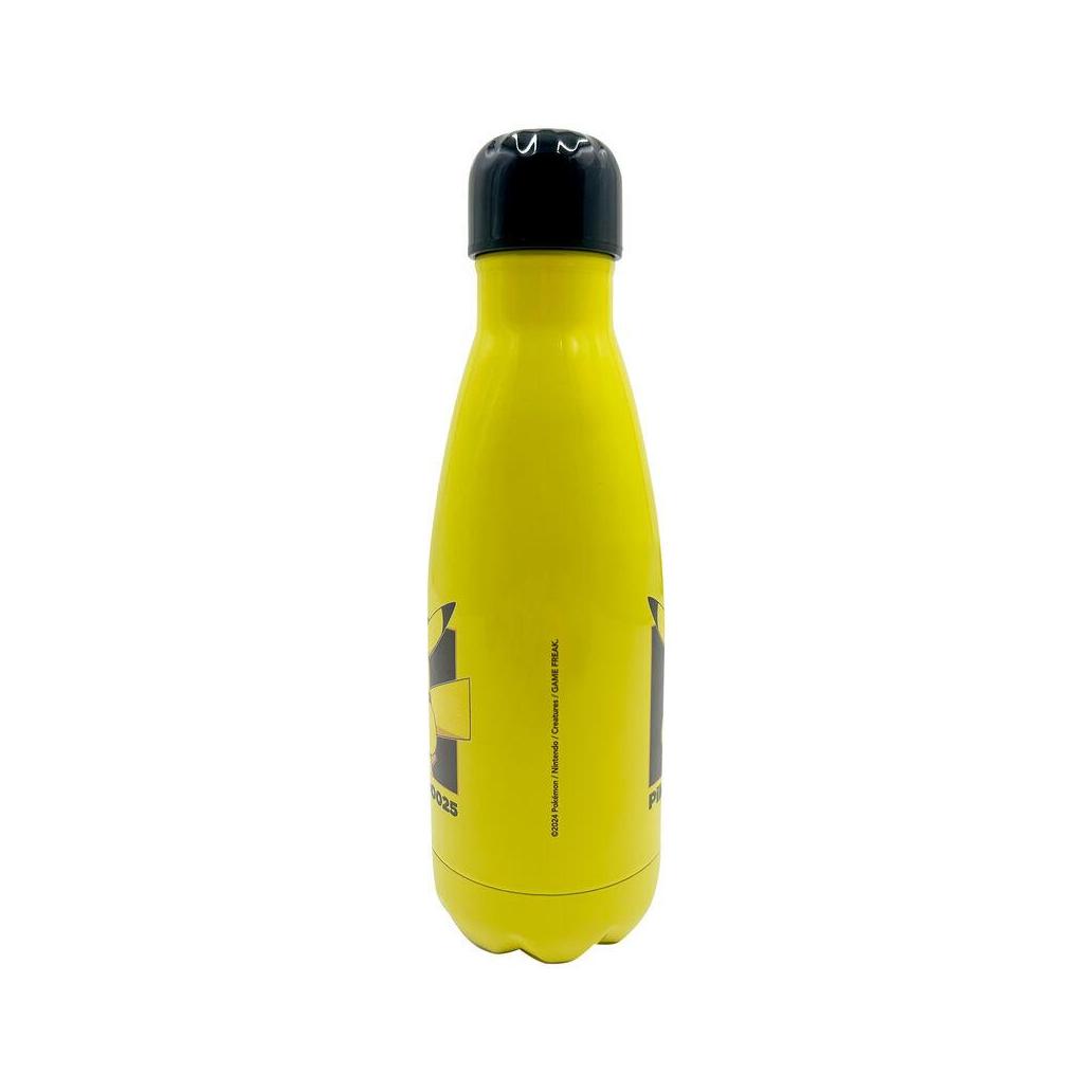 Garrafa de aço inoxidável pokemon pikachu 500ml