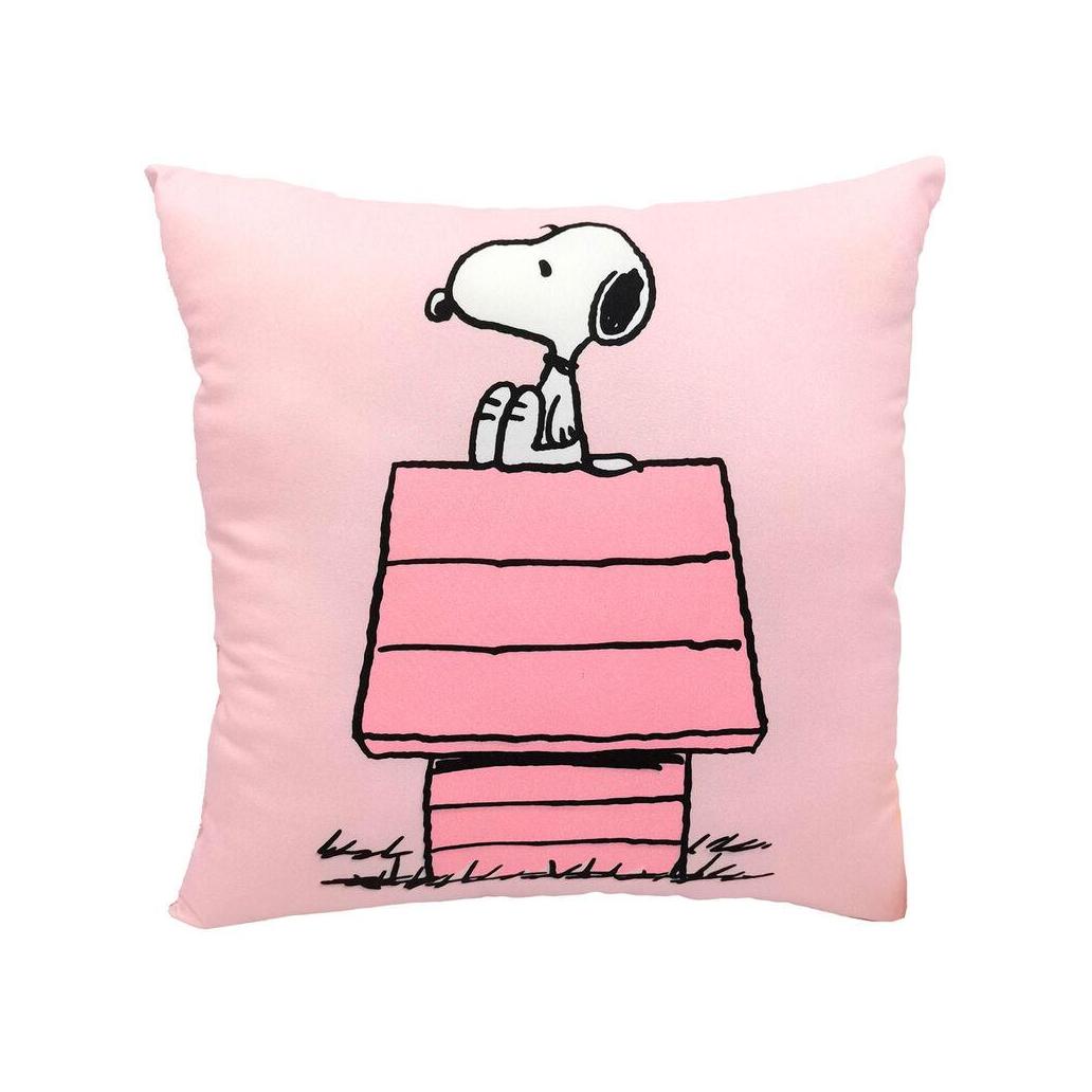 Almofada de canil cor-de-rosa snoopy