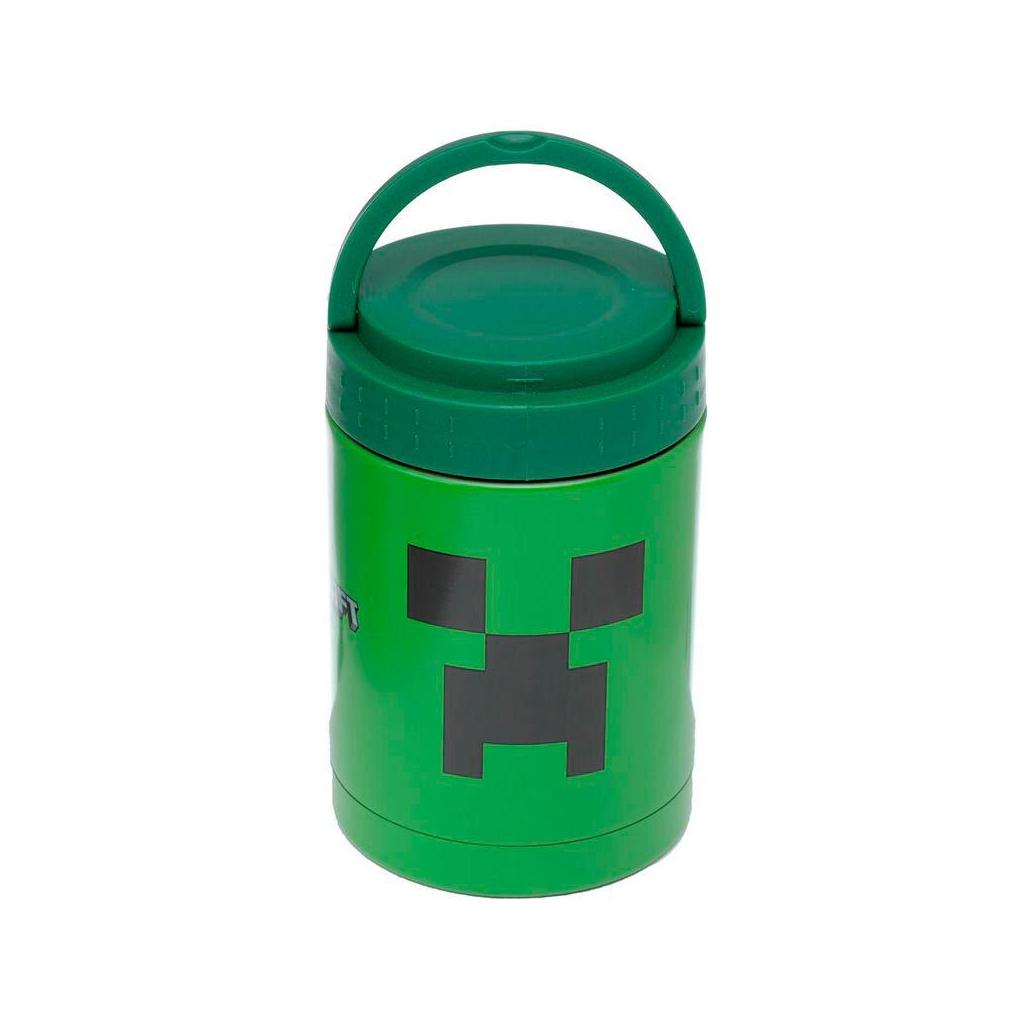 Lancheira térmica minecraft creeper 500ml