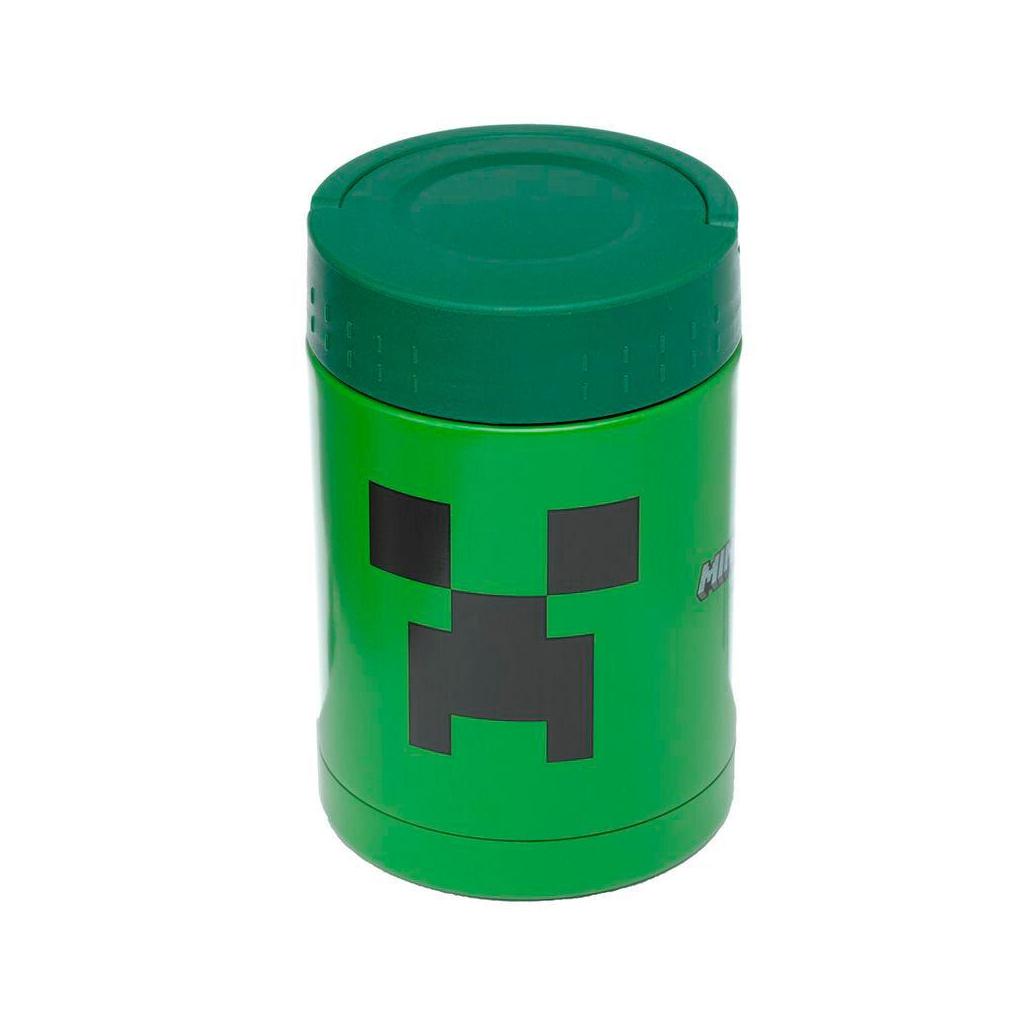 Lancheira térmica minecraft creeper 500ml