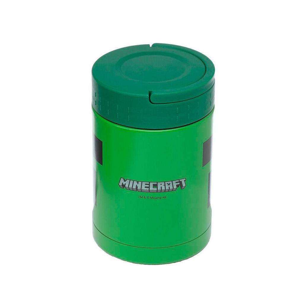 Lancheira térmica minecraft creeper 500ml