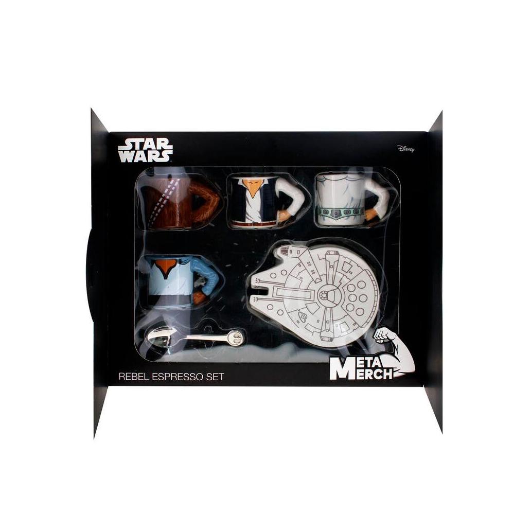 Conjunto de café expresso star wars rebelde