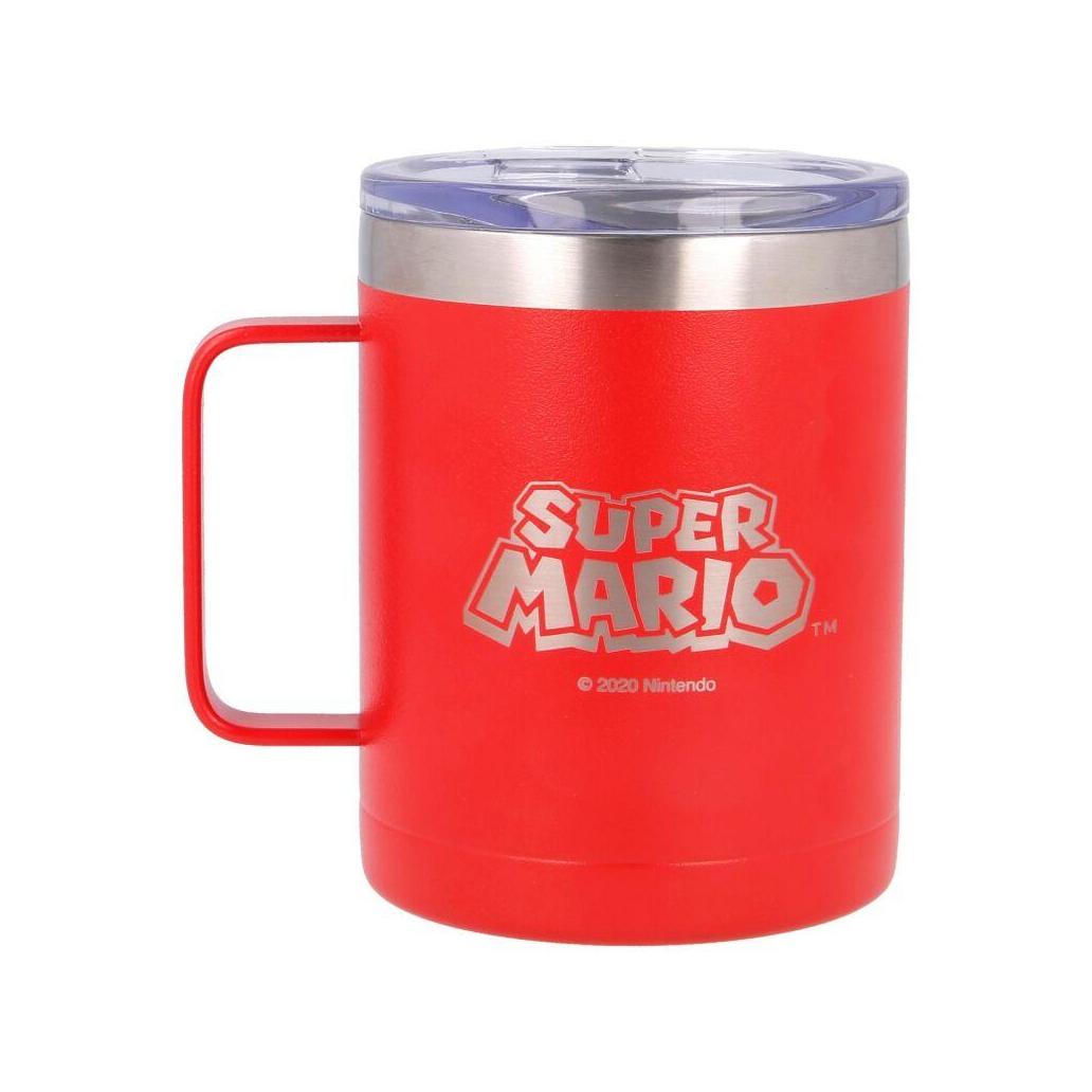 Caneca térmica de aço inoxidável nintendo super mario bros 3