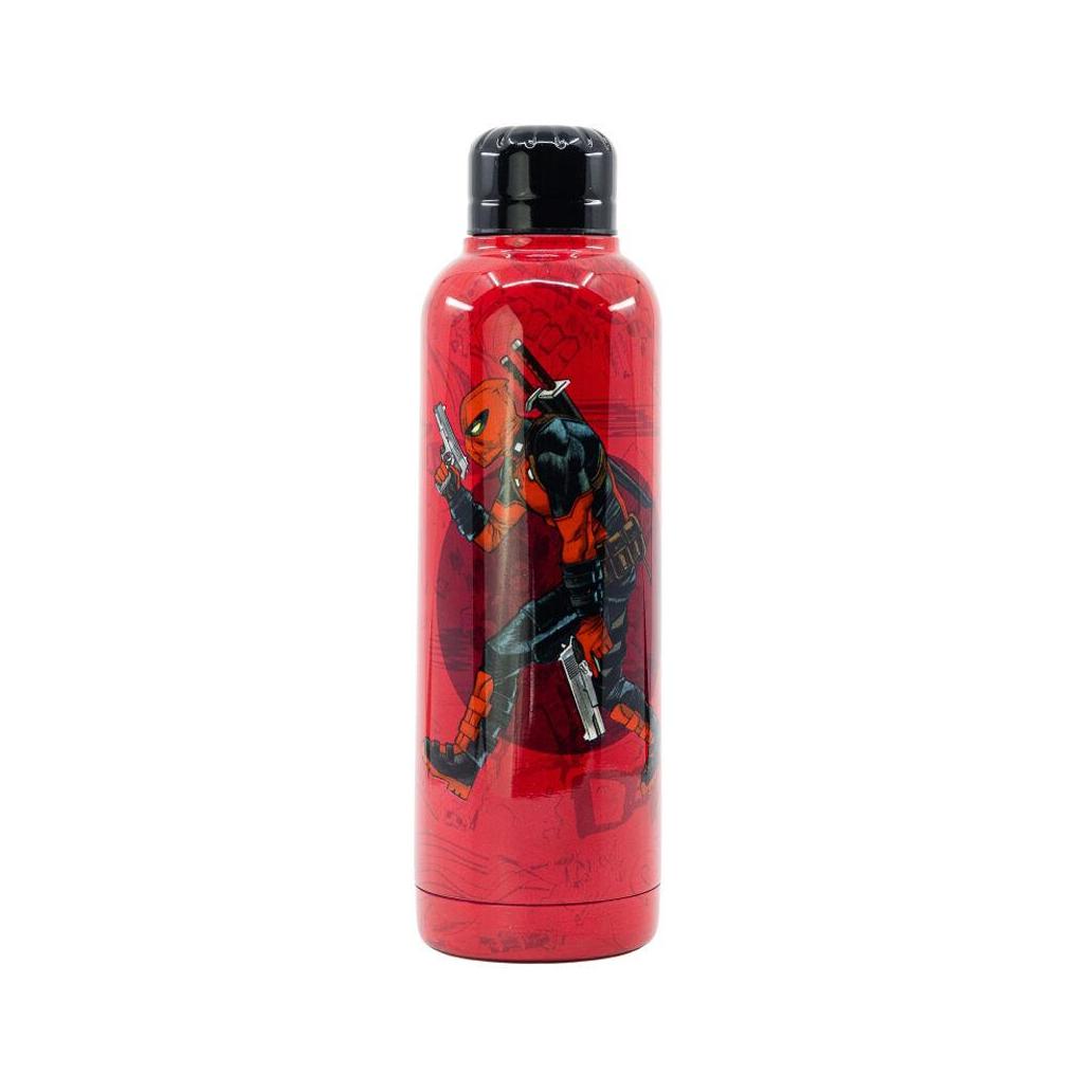 Garrafa de aço inoxidável marvel deadpool 515ml