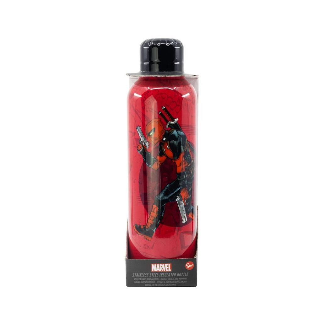 Garrafa de aço inoxidável marvel deadpool 515ml