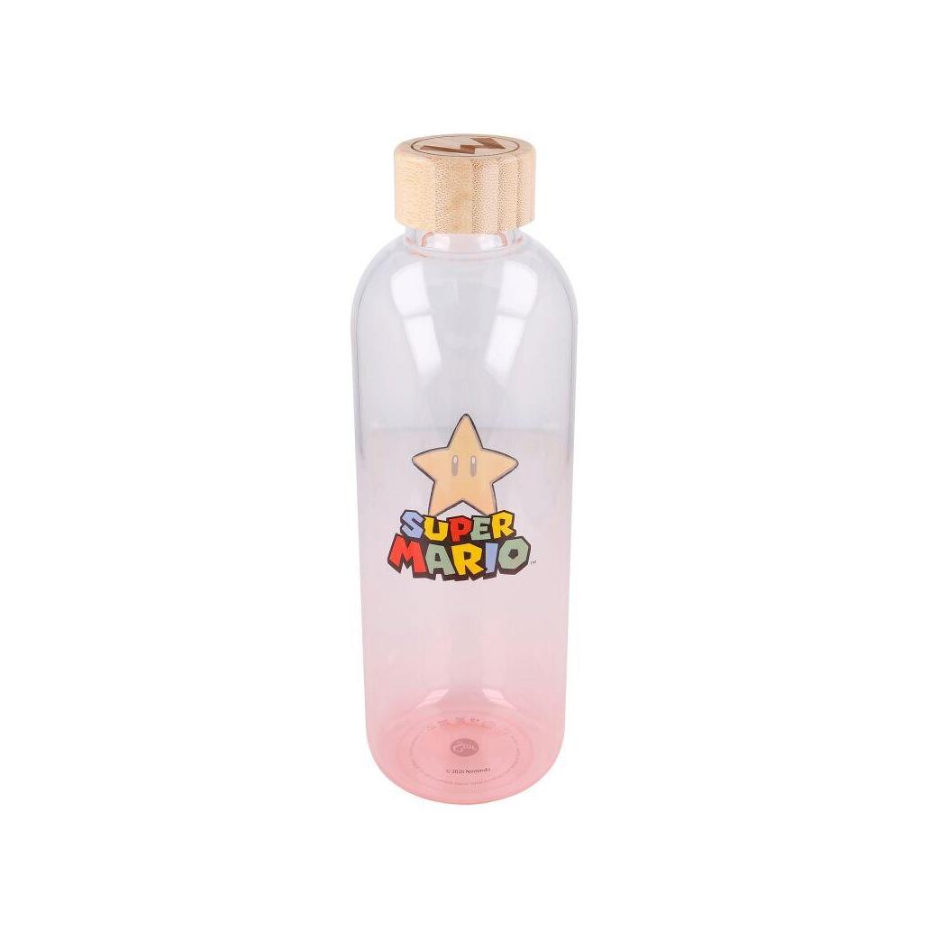 Garrafa de vidro nintendo super mario bros 1030ml