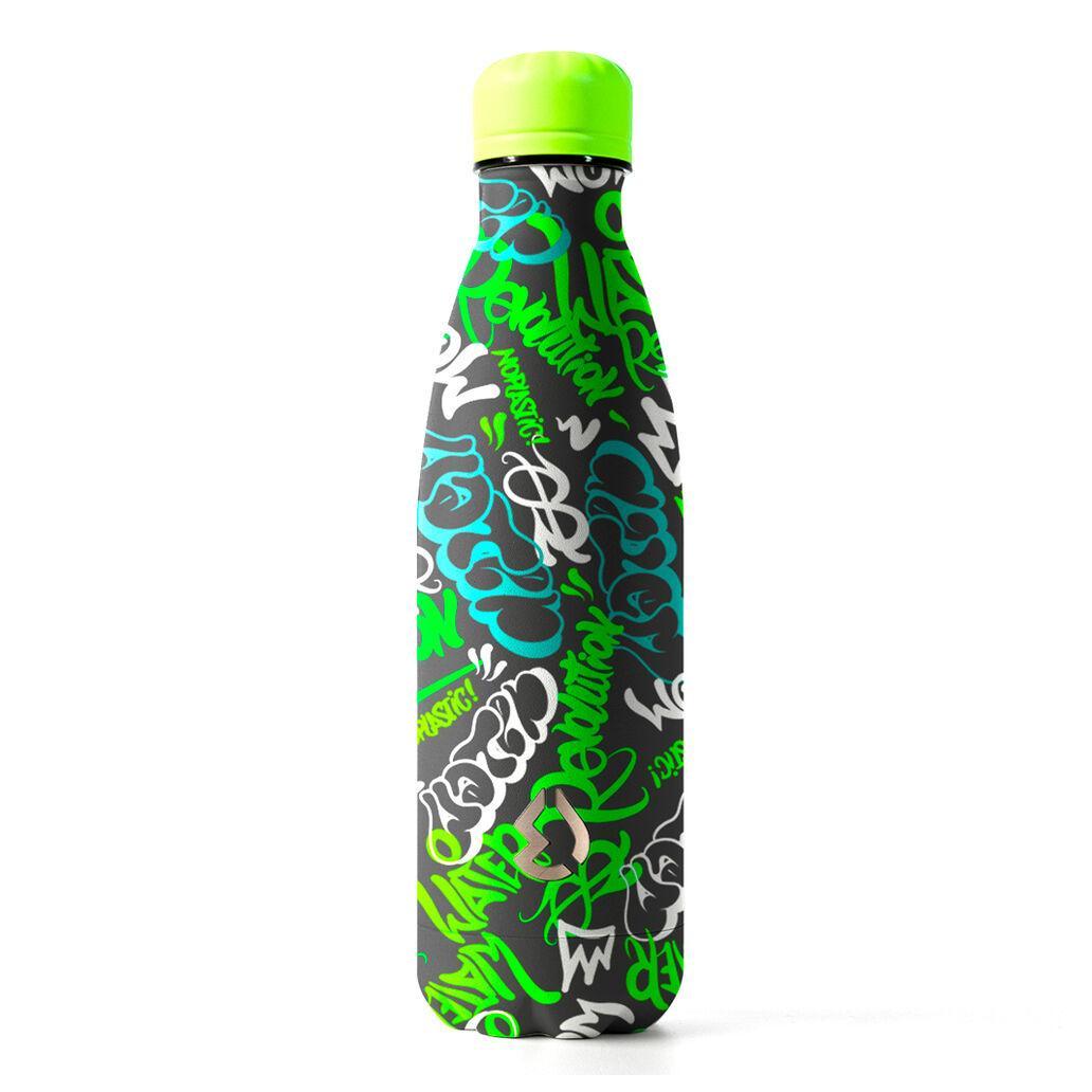 Garrafa de água water revolution graffiti 500ml