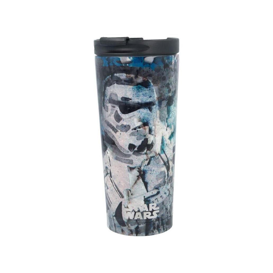 Copo de café em aço inoxidável star wars 425ml