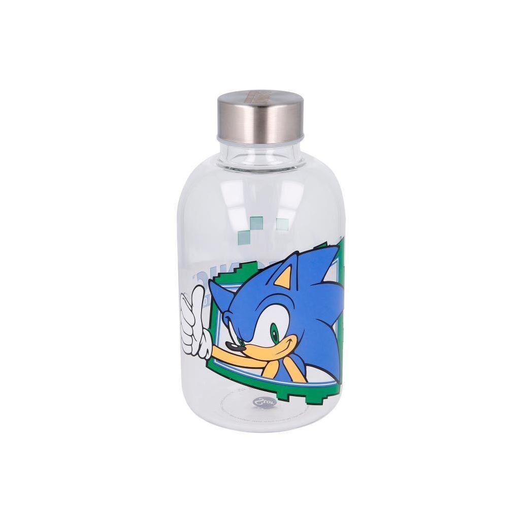 Garrafa de vidro sonic the hedgehog 620ml