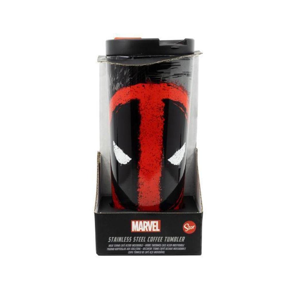 Copo de aço inoxidável marvel deadpool 425ml