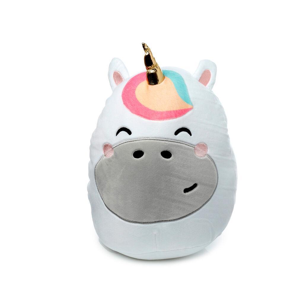 Almofada de peluche squidglys adoramals astra unicorn